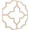 Ekena Millwork 33W x 33H x 14T Small Laird Decorative Fretwork Wood Ceiling Panels, Red Oak CELW33X33X0250LRDRO - alternate 3